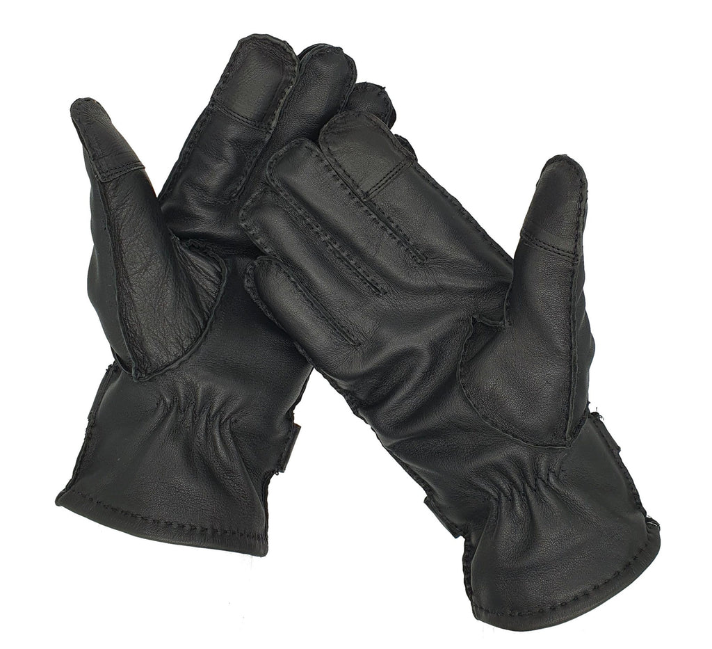 Winter-Lederhandschuhe Herren aus 100% Schafs-Leder