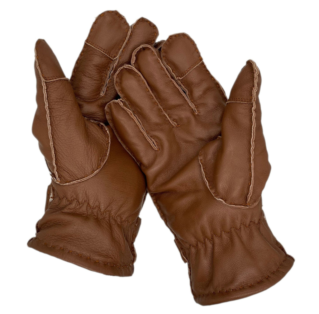 Winter-Lederhandschuhe Herren aus 100% Schafs-Leder