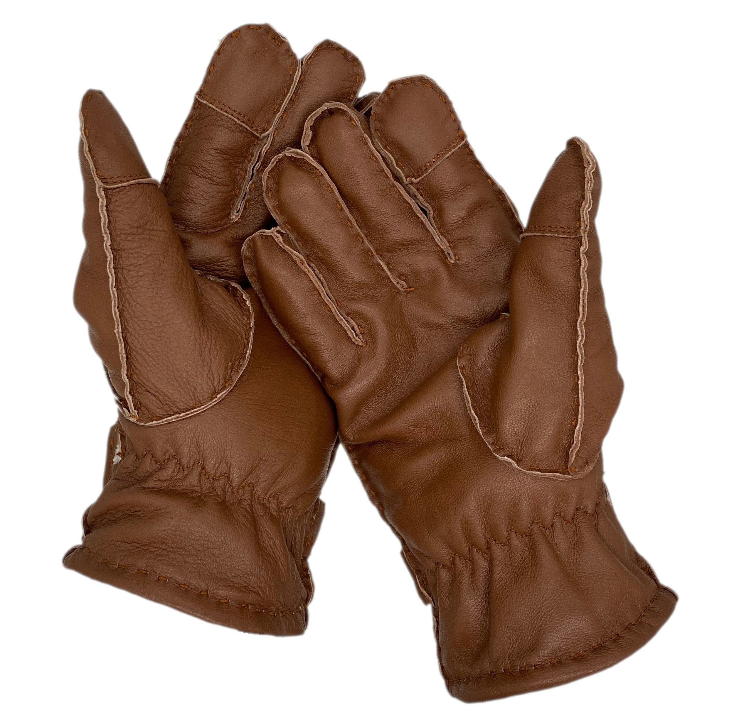 Winter-Lederhandschuhe Herren aus 100% Schafs-Leder