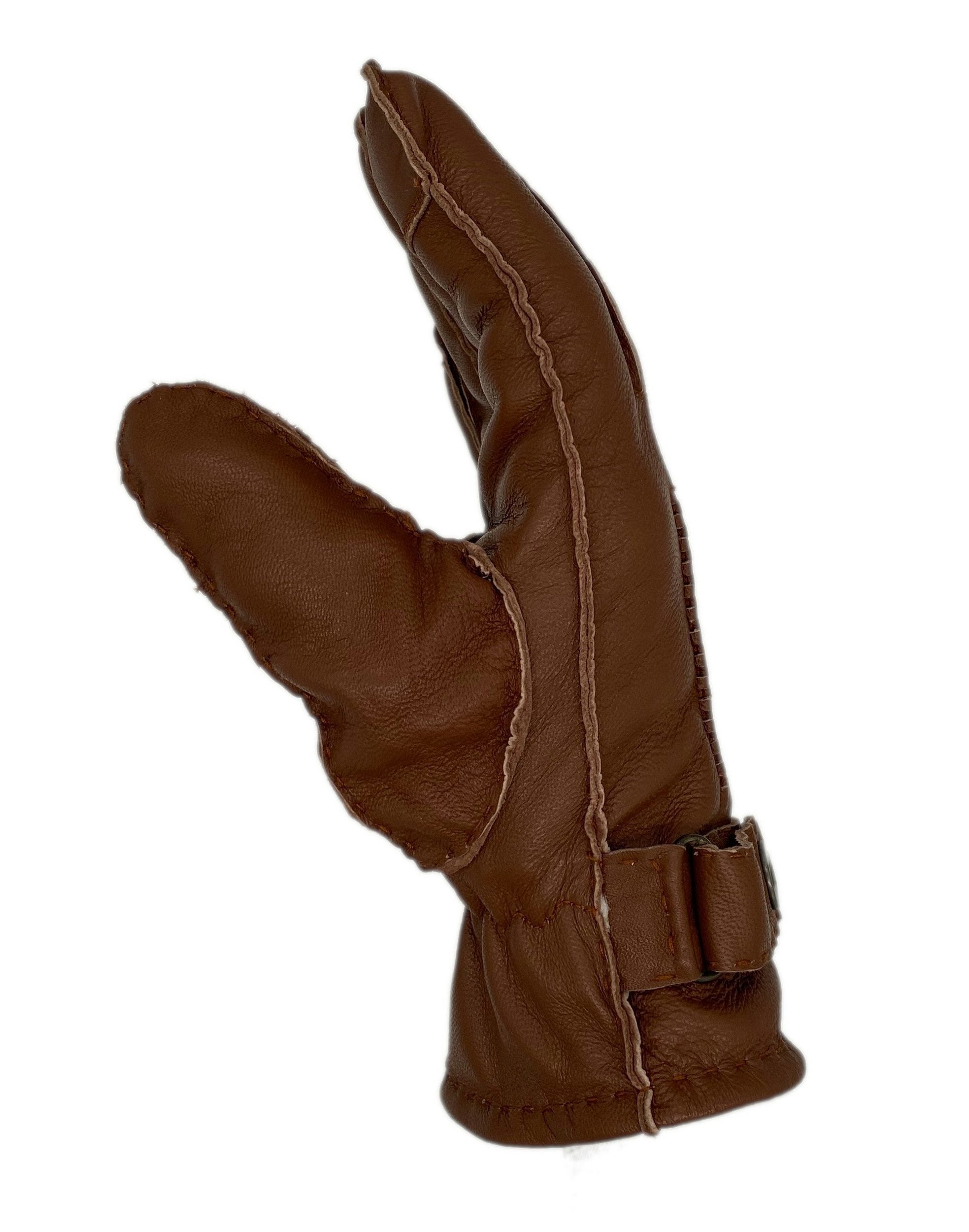 Winter-Lederhandschuhe Herren aus 100% Schafs-Leder