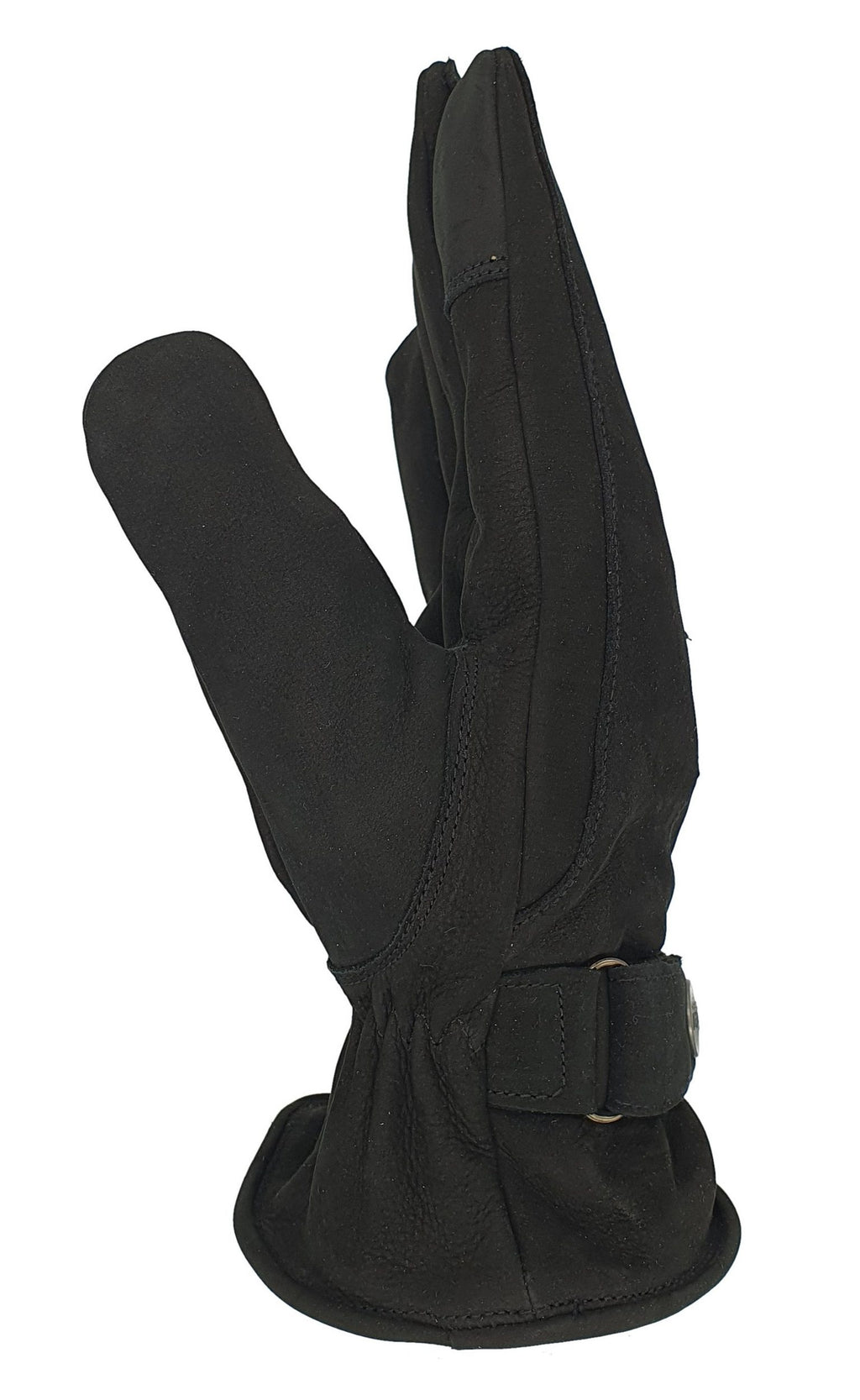 Winter-Lederhandschuhe für Herren aus 100% Nubuk-Leder
