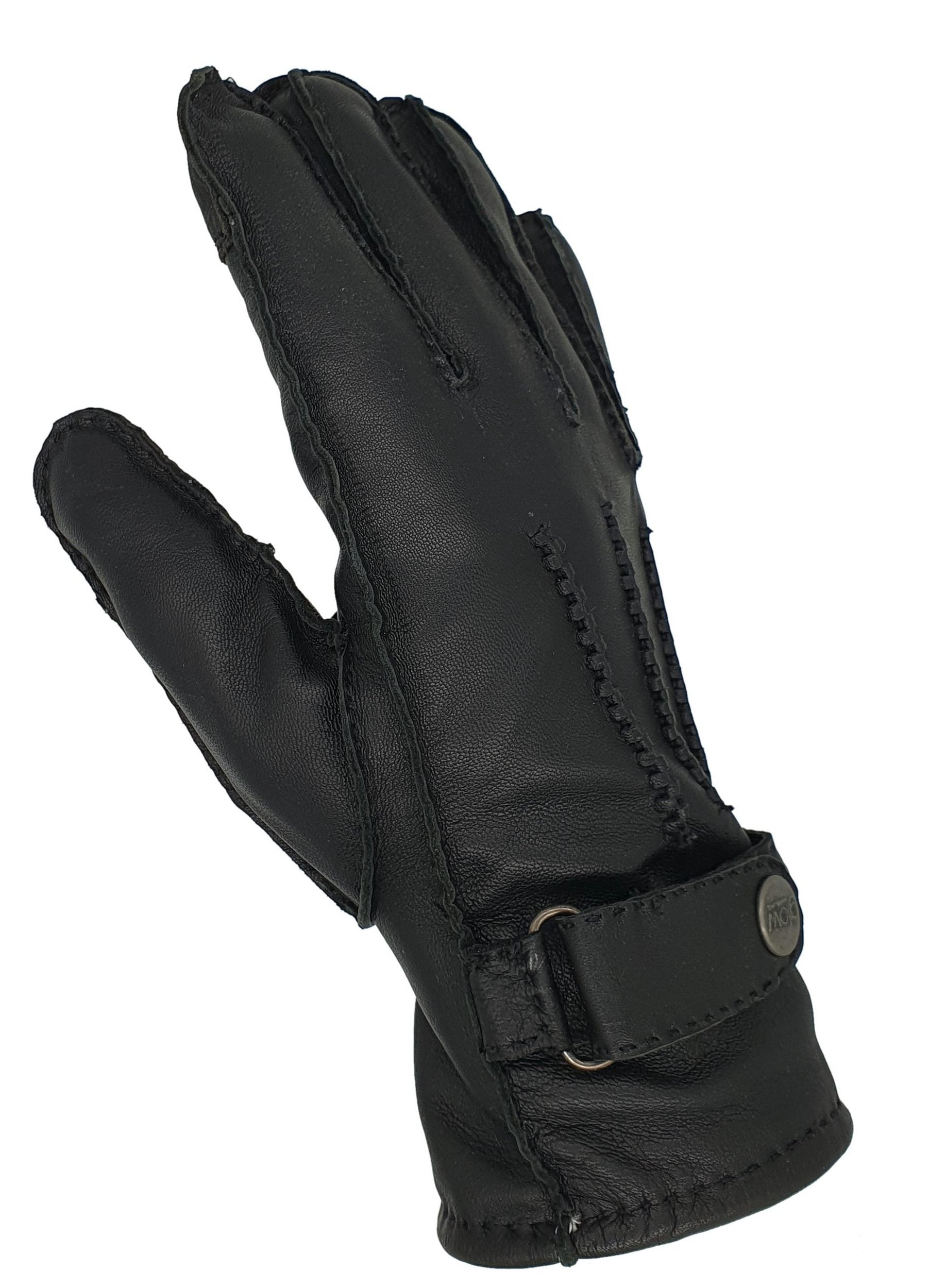 Winter-Lederhandschuhe Herren aus 100% Schafs-Leder