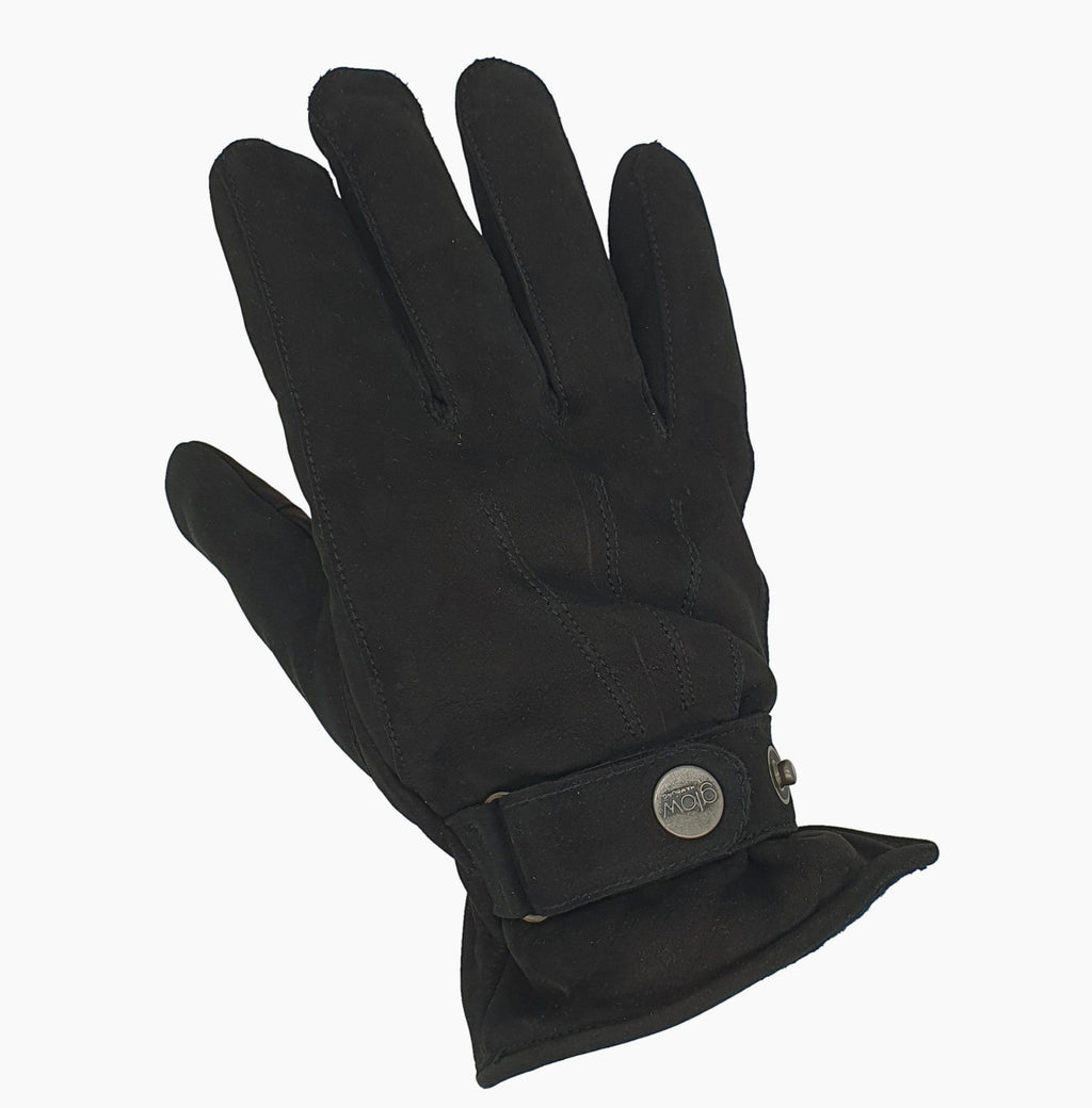 Winter-Lederhandschuhe für Herren aus 100% Nubuk-Leder