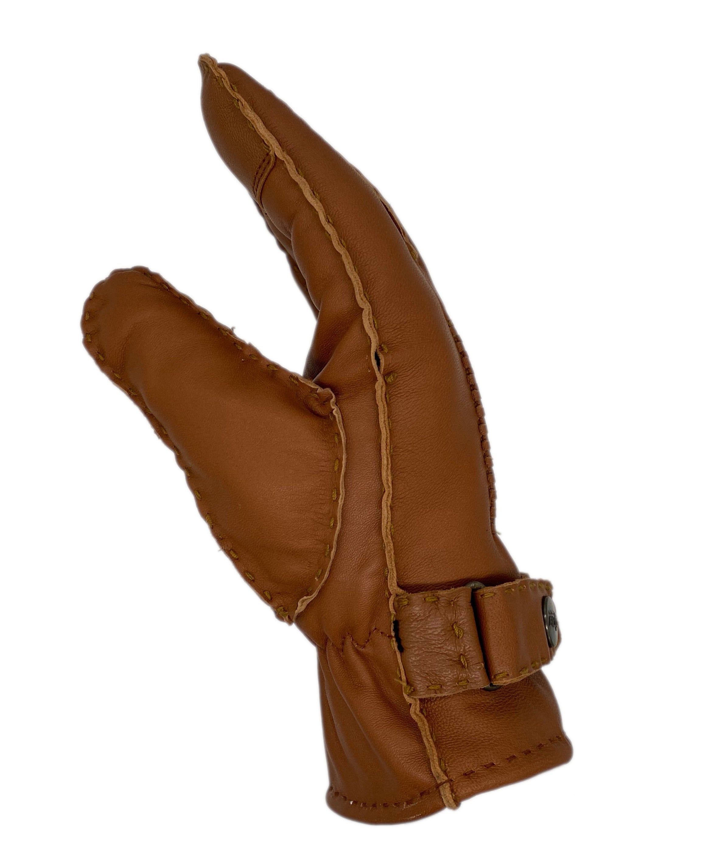 Winter Lederhandschuhe Herren aus 100% Schafsleder mit warmen Fleece-Futter