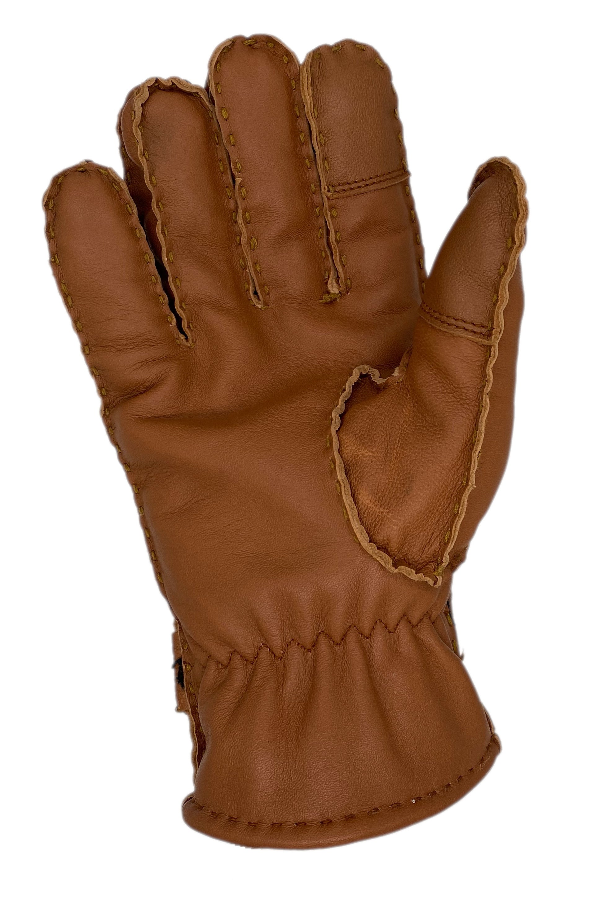 Winter Lederhandschuhe Herren aus 100% Schafsleder mit warmen Fleece-Futter