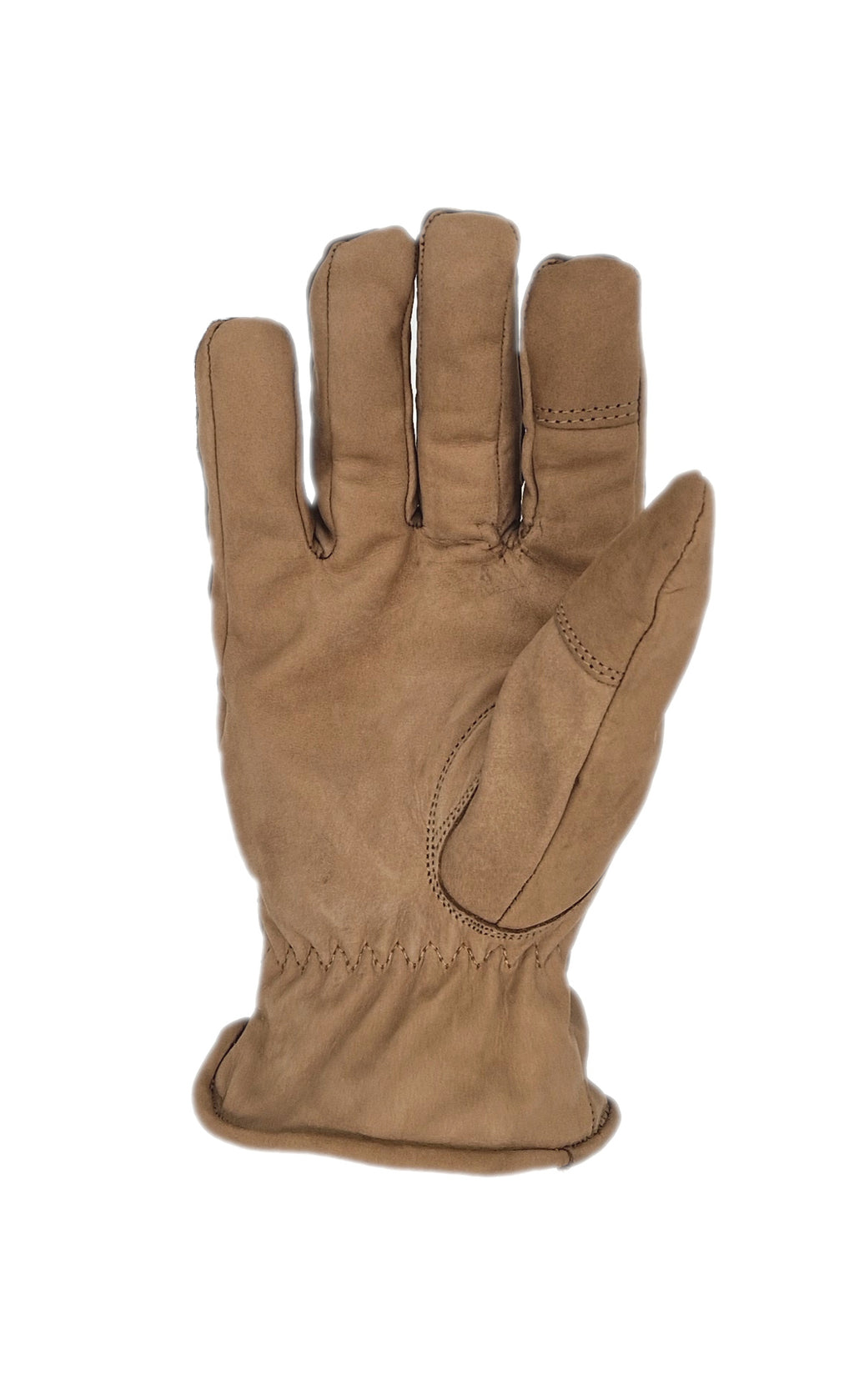 Winter Lederhandschuhe Herren aus 100% Nubuk-Leder mit Polar-Fleece-Fütterung